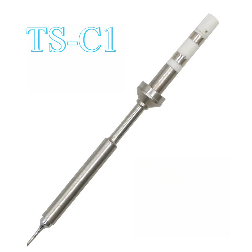 TS100/TS101/T85 Soldering Iron Tips Set: K/KU/I/D24/ILS/B2/BC2/BC3/C4/C1/JL02 Models for Pinecil, Fast Heating & Easy Install
