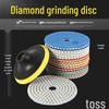 TengZhi White Diamond Resin Wet Polishing Pad