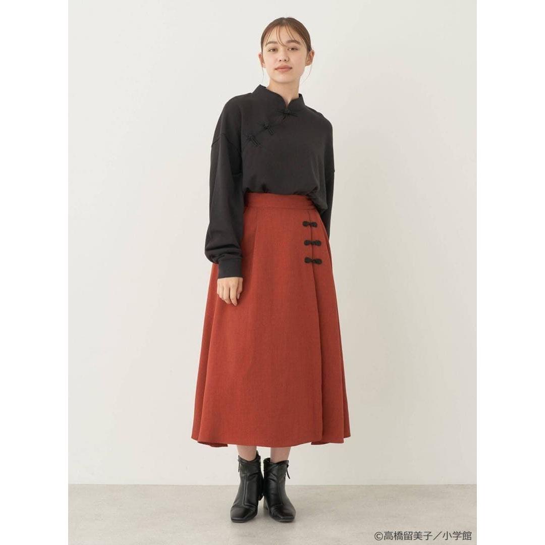 earth musicecology Ranma 1/2 China button pullover