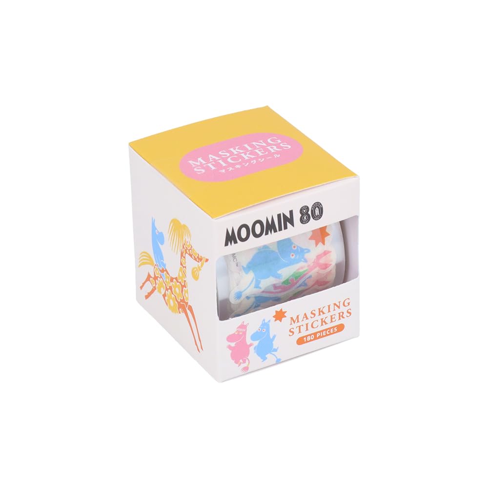 Stationery Moomin Stickers In 80th Anniversary S8552622 Sun-Star Case, Design, PLAY,