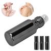 3 stuks Professionele Glazen Parfum Roller Fles Draagbare Essentiële Olie Roll On Flessen Set 5ml