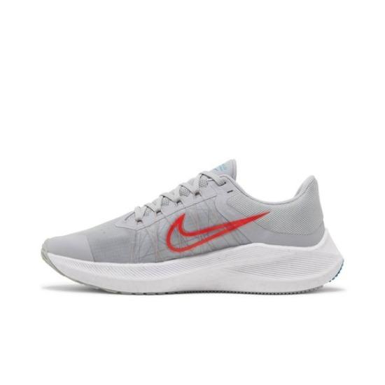 Nike Winflo 8  Wolf Grey Bright Crimson  CW3419-004 Men s Shoes EU 44 багровый