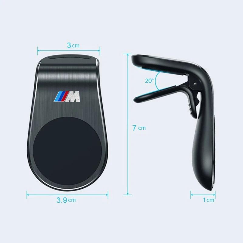 Autoaufkleber 2025 Heißes Auto Magnetischer Handyhalter GPS-Navigationshalterungen Für BMW X1 X3 X5 X4 X6 G20 G30 E46 E90 E60 F10 F30 F2