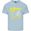 Cycling RetireUnisext Plan Cyclist Funny Unisexs Light Cotton TShirt