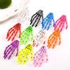1Pc Punk Gothic Halloween Zombie Skull Skeleton Hand Bone Claw Hairpin Hair Clips