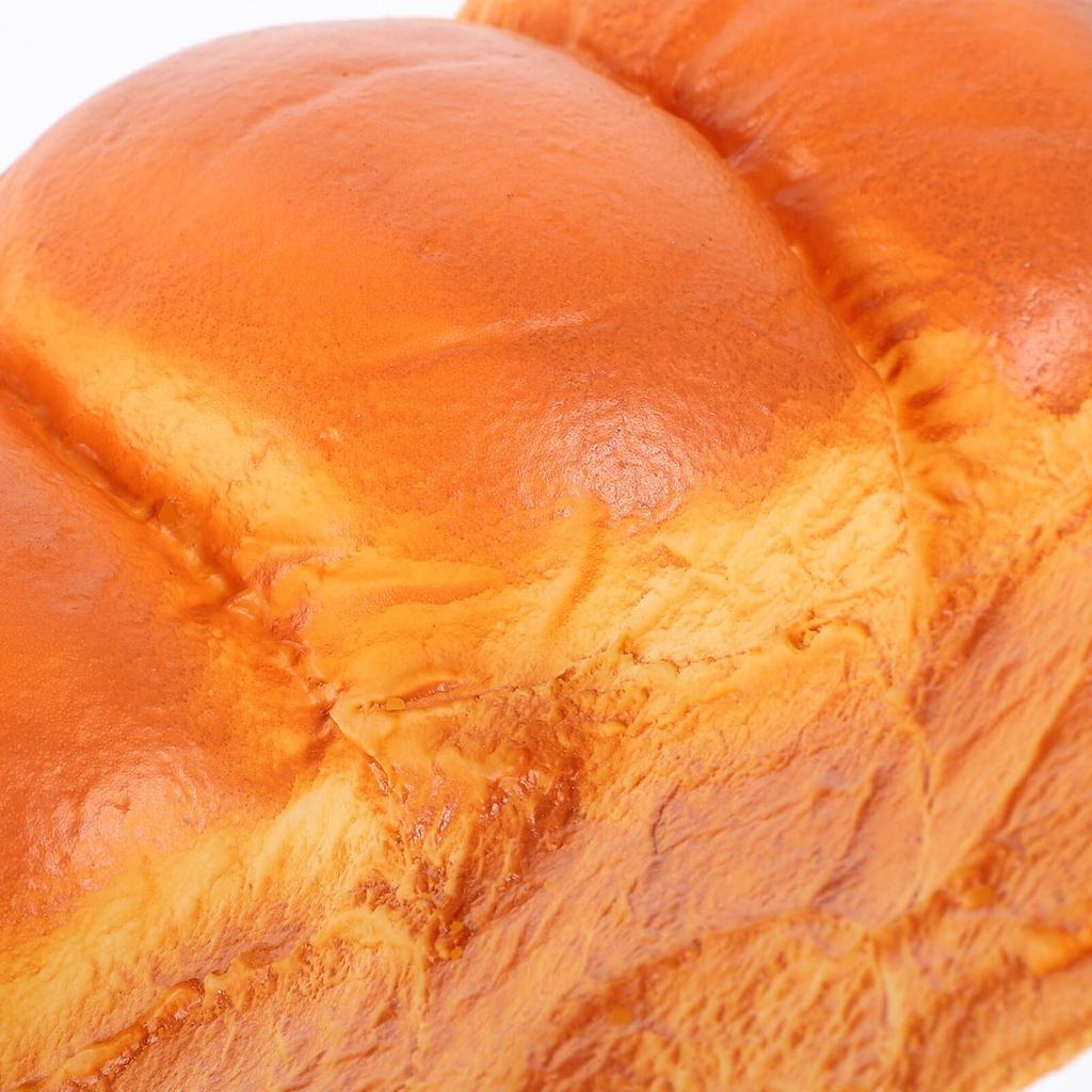 STOBOK Fake Bread Simulation Realistic Artificial Fake Food Faux Replica Bread for Party Photography Props Model, Bread, Bread, Props, Kitchen,