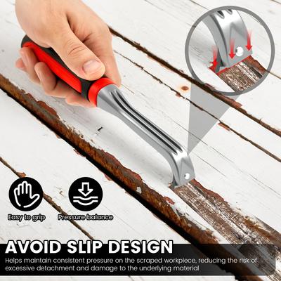 Paint Scraper Tool Carbide Scraper Triangle Scraper Paint Removal Glue Remover Scraper Painting Woodworking Adhesives Removing