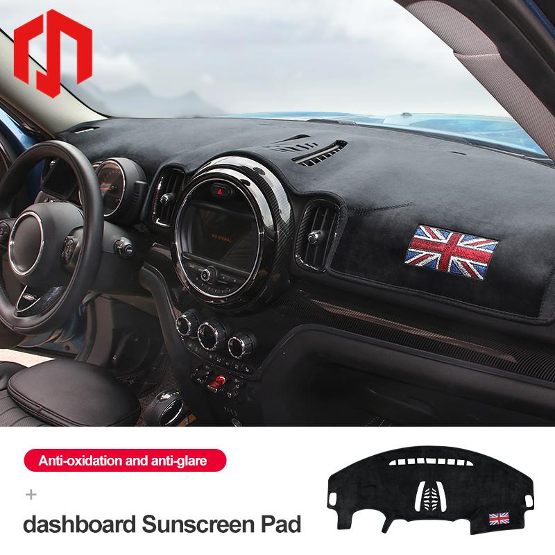 Car Dashboard Cover Dash Mat Pad Anti-sun Non-Slip For Mini Cooper Countryman S R55 R56 R60 R61 F56 F55 F54 F60 Car Accessories