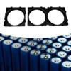 10pcs Easy to Install 66160 Lithium Battery Holder Frame, Stackable for Space Efficiency, Strong AntiShock Properties