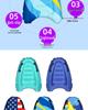 Eco-Friendly Children's Inflatable Surfboard: Thickened PVC Floating Board with Handle for Summer Water Play.