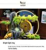 Feng Shui Wheel Fountain for Attracting Wealth: Rockery Water Feature for Office, Living Room, or Entryway - Perfect Housewarming Gift