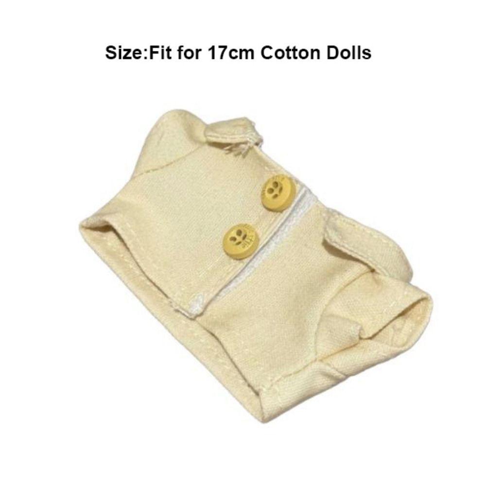 Casual Wears Doll Shirt Clothes Cute Jeans Shorts Doll Pants Suit  For 17cm Cotton Doll