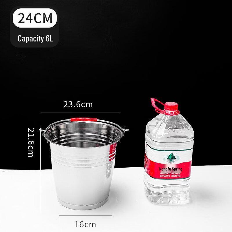 ZISIZ Portable Water and Ice Bucket