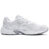 Puma Axis Round Toe Lace-Up Mesh Synthetic Leather Breathable Low-Top Running Shoes Unisex Sneaker White 368465-02