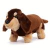 Simulate Verisimilitude Dachshund Douglas Spats Black &Tan Coffee Dachshund Dog Plush Stuffed Animal Give Chirdren Brithday Gift