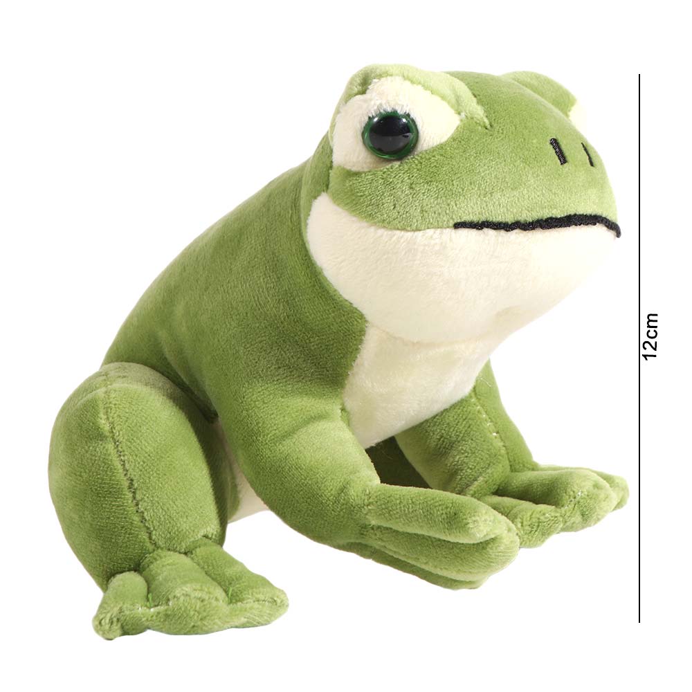 Collection Mini Frog Plush Doll PP Cotton Cartoon Frog Stuffed Toy  Children Gift