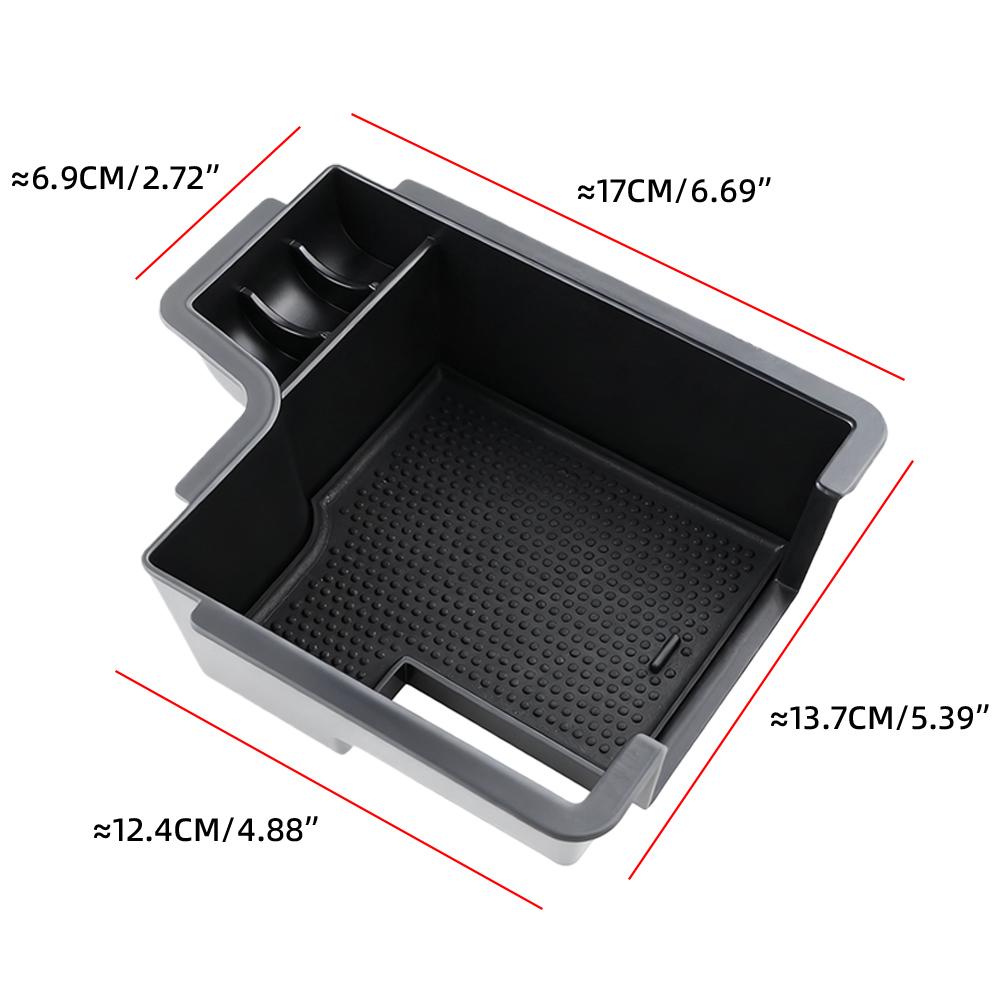 Car Armrest Storage Box Central Console Organizer Tray for Skoda Octavia 3 MK3 A7 5E VRS RS Combi Scout 230 245 LHD Accessories