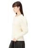 Double Standard Clothing Puff Sleeve Knit Women's Top, 0209-280-233