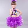 with Headwear Jazz Dance Costume Romantic Children Dance Outfit Stage Performance Costume  Kids