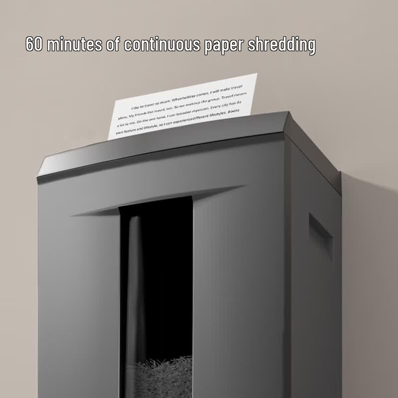 Deli GM019 Level 6 High-Security Commercial Paper Shredder CN Plug (adapter Included)