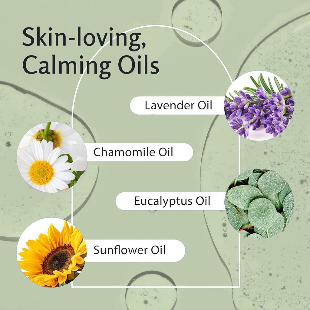 Muscle Relief Massage Oil-Soothes Aches, Hydrates Skin, Relieves Stress with Natural Calming Scent, all Skin Types,250ml