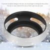 2Pcs Aluminium Alloy Hollow Out Lens Hood 39 mm for Leica Camera Silver
