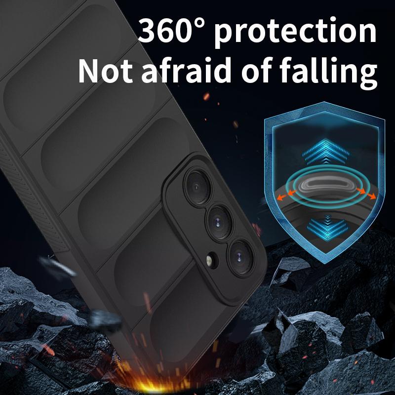 For Samsung Galaxy A55 5G Cell Phone Case Drop-resistant TPU Back Cover