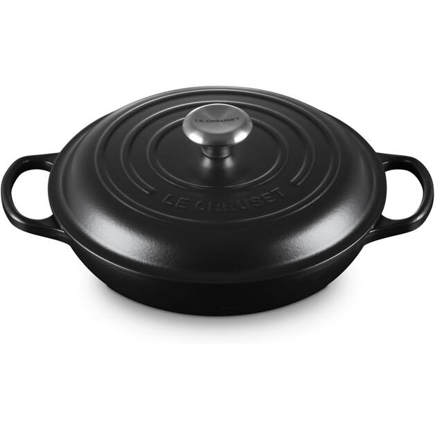 Кастрюля Le Creuset gourmet professional 26cm 2.2l black matt (21180260002430)