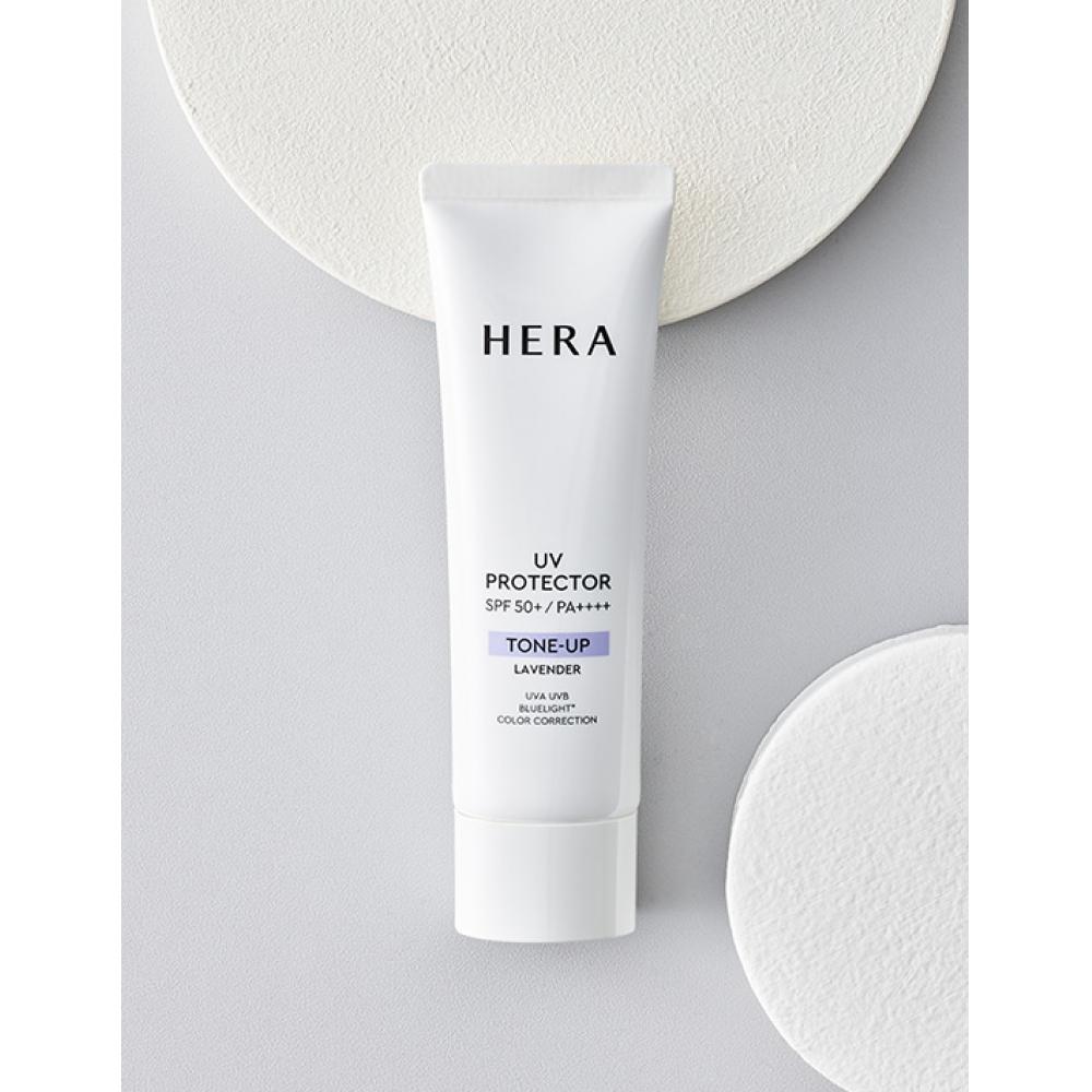 Hera Sunlaunching New Uv Protector Tone Up Lavender 50ml Spf 50+ Pa++++