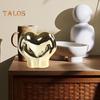 1/2Pcs Love Heart Gesture Figurine Holding Heart Hand Ceramic Statue Sculpture Home Office Wedding Party Desktop Decoration Ornament
