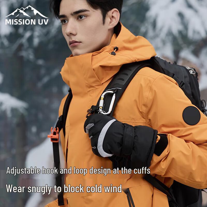 MISSION Men's Winter Warm Touchscreen Gloves