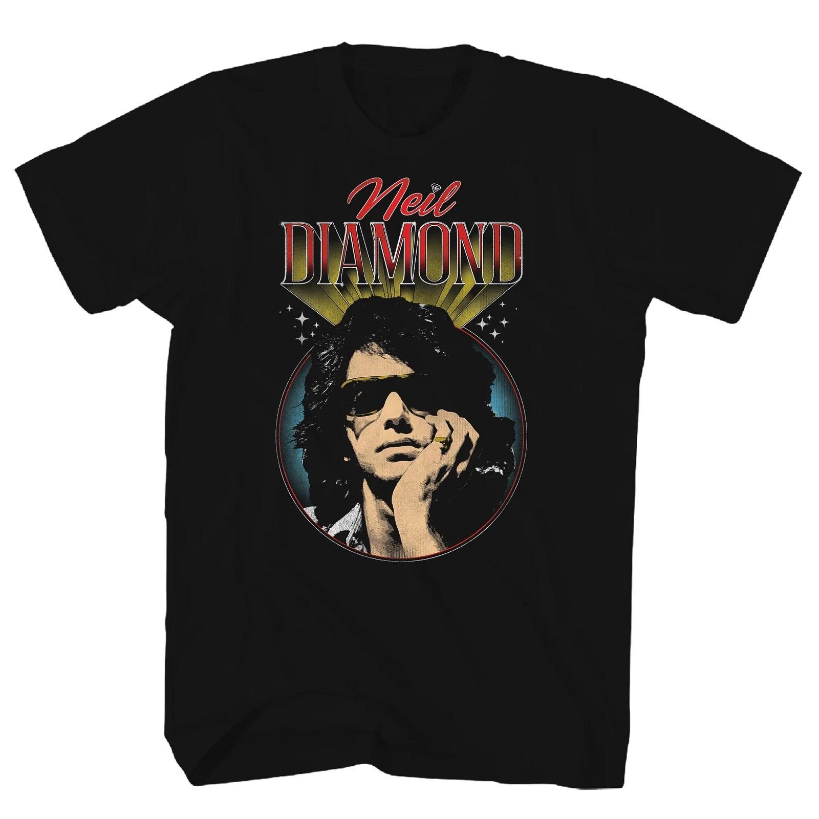 

Authentic Neil Diamond Vintage Photo T-Shirt S-3XL NEW M