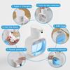 Automatic Foaming Soap Dispenser 500ml 4-Level Adjustable Smart Soap Dispenser Wall - Mounted Waterproof