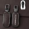 Car Key Fob For Geely Tugella  Azkarra Pro Atlas Pro Gili Tugella Car Key Case Zinc Alloy Leather Case