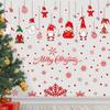 Christmas Decorations Holiday Party Decoration Window Stickers Pvc Static Stickers Window Decorations