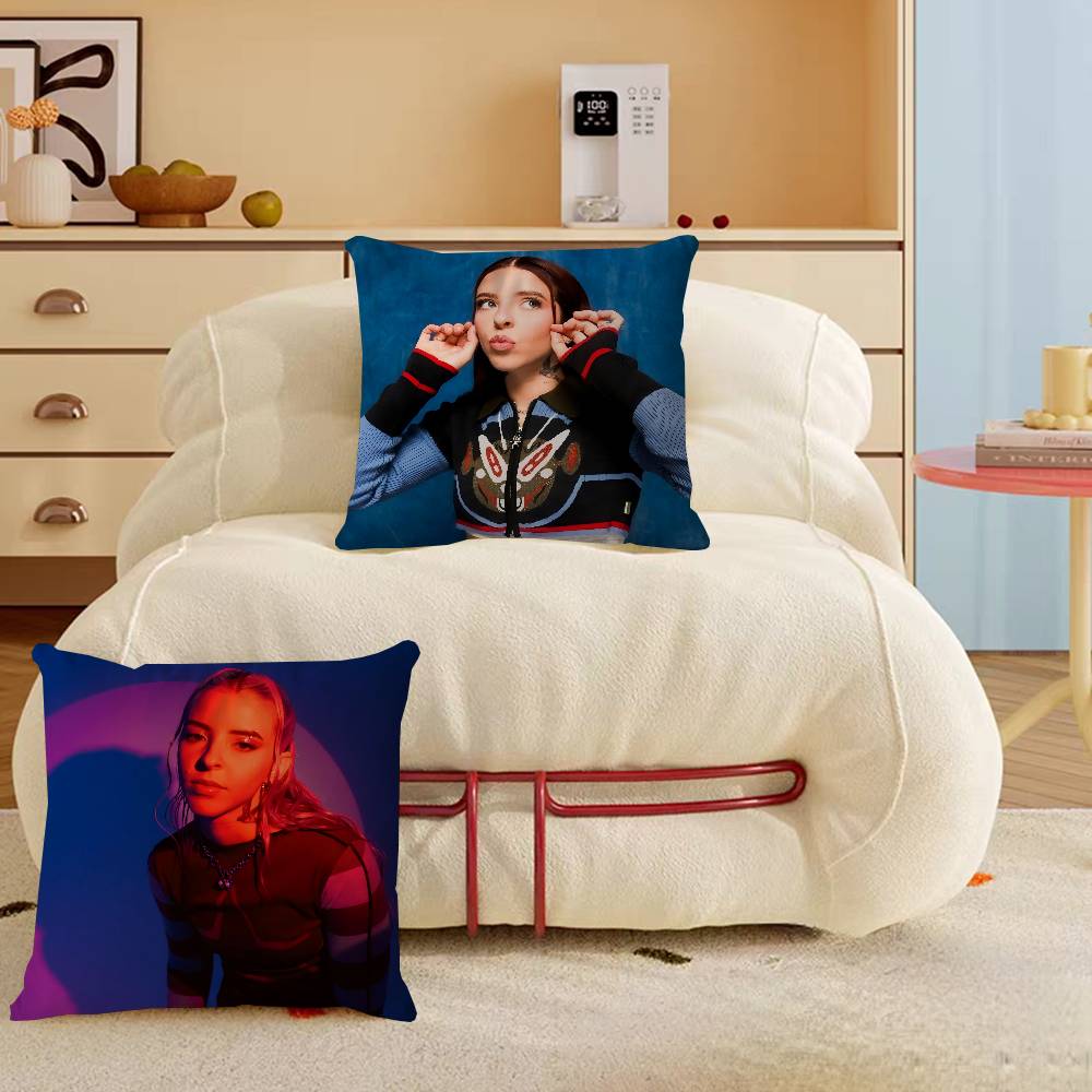 Singer Young M-MikoS Pillow Anime Pillow Sofa Bed Head Pillow Cover Cushion Cover 45x45 Cm Fashion