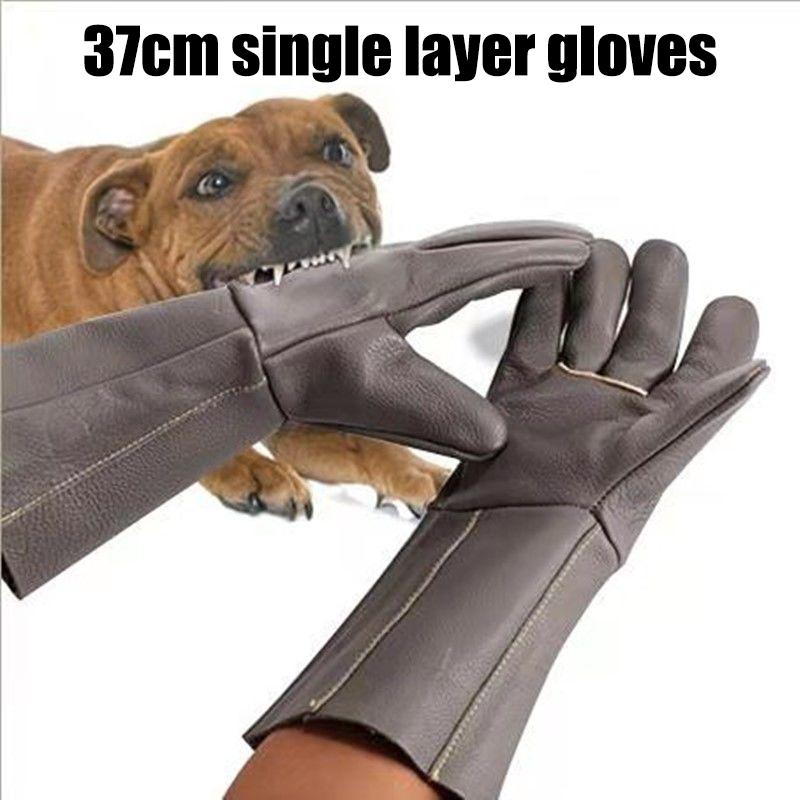 Pet Dog Cat Gloves Bite Scratch Resistant Animal Handling Protection Strong Tendon Animal Bath Waterproof Grooming Supplies