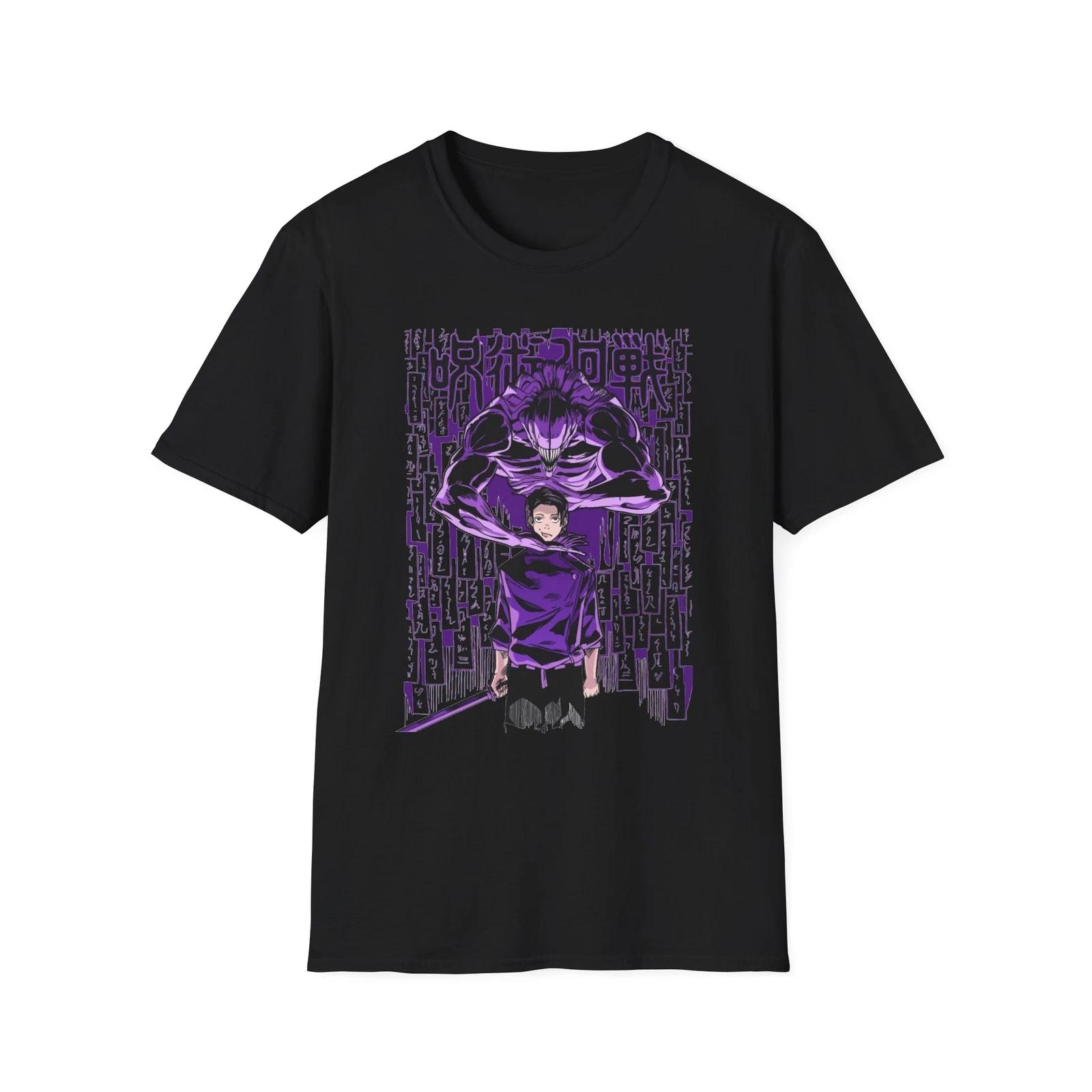 JJK Unisex JL Anime T-Shirt Softstyle - Yuta Okkotsu 100