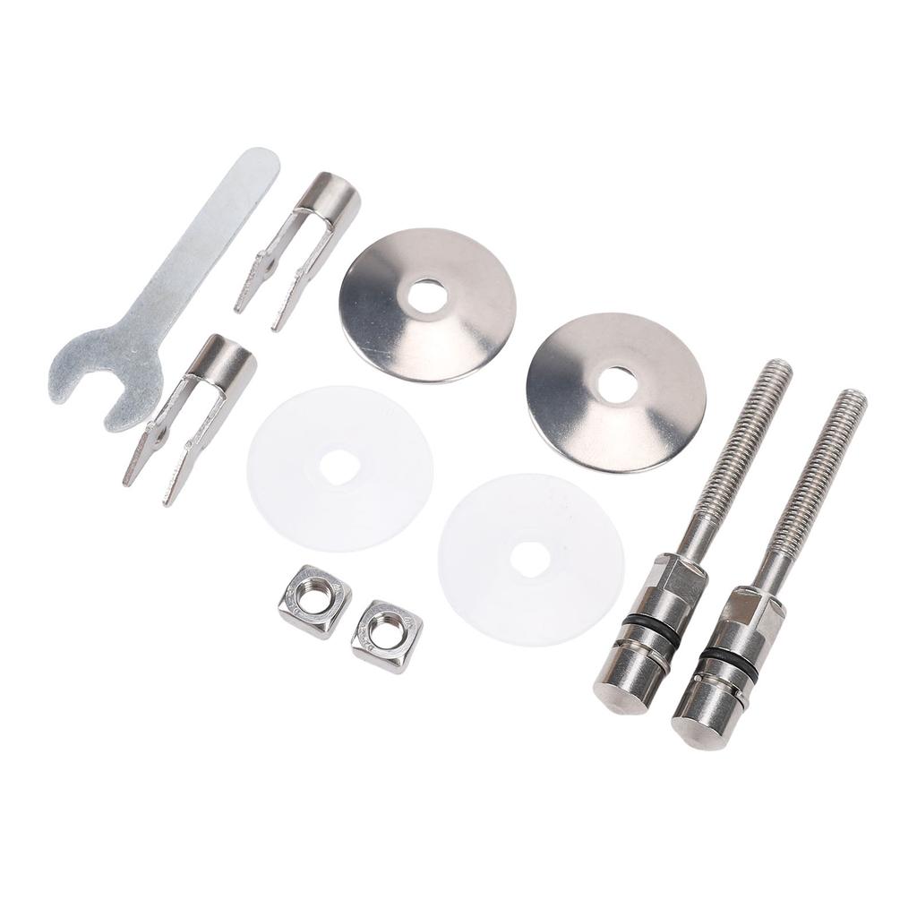 WC   Upevňovací závěsný set Vhodný pro LUVETT WC Nerezová ocel M6 71,5mm Závěs víka WC Upevňovací držák pro výměnu a opravu