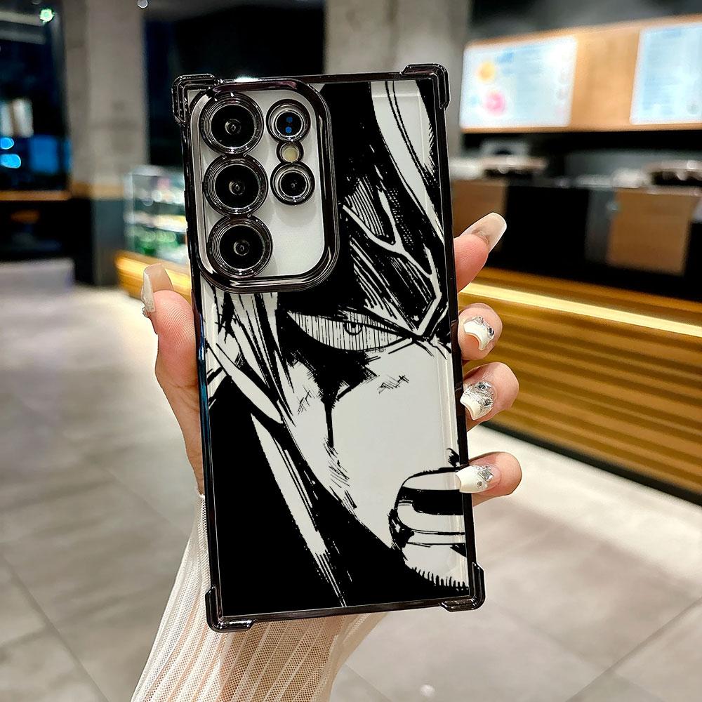 One Pieces Coque For Galaxy S26 Ultra Phone Case Sanji Zoro Luffy For Samsung S26 S25 S24 S23 S21 Ultra S20 FE S25 Plus 5G Cover