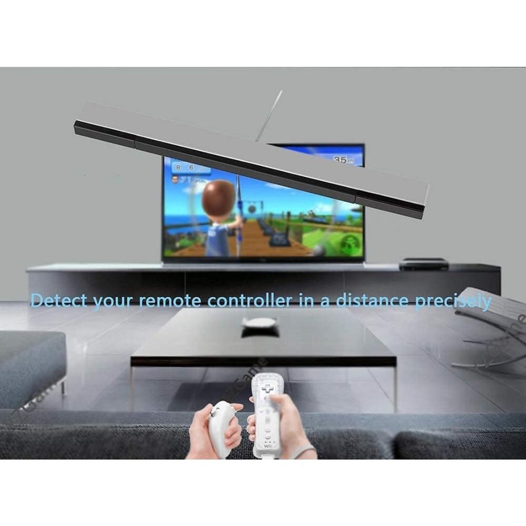 Replacement for Wii Sensor Bar Compatible with Wii U for Nintendo Wired Infrared Sensor Bar Wii Console Accessories
