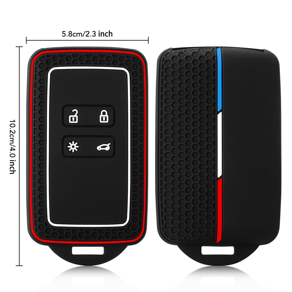 Autofernbedienung Schlüsselhülle Etui Fob Für Renault Captur Megane Talisman Espace Clio Zoe Koleos Scenic 4 Arkana Dacia Sandero Karte