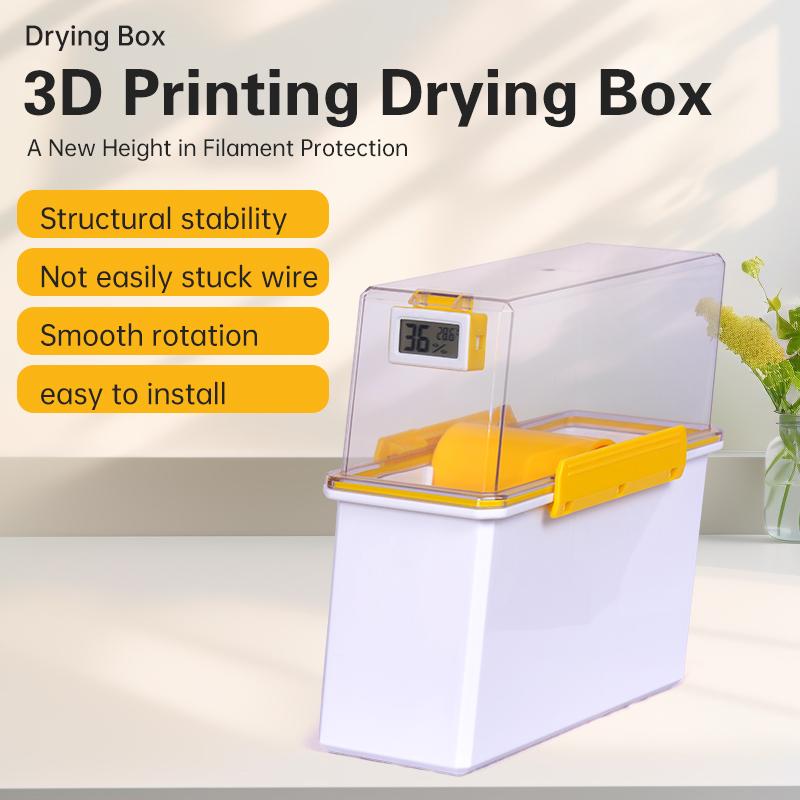 3D Printer Parts Filament Dryer Box Holder Airtight And Moisture-Resistant Real-Time Monitoring For 3D Printer PLA ABS Filaments