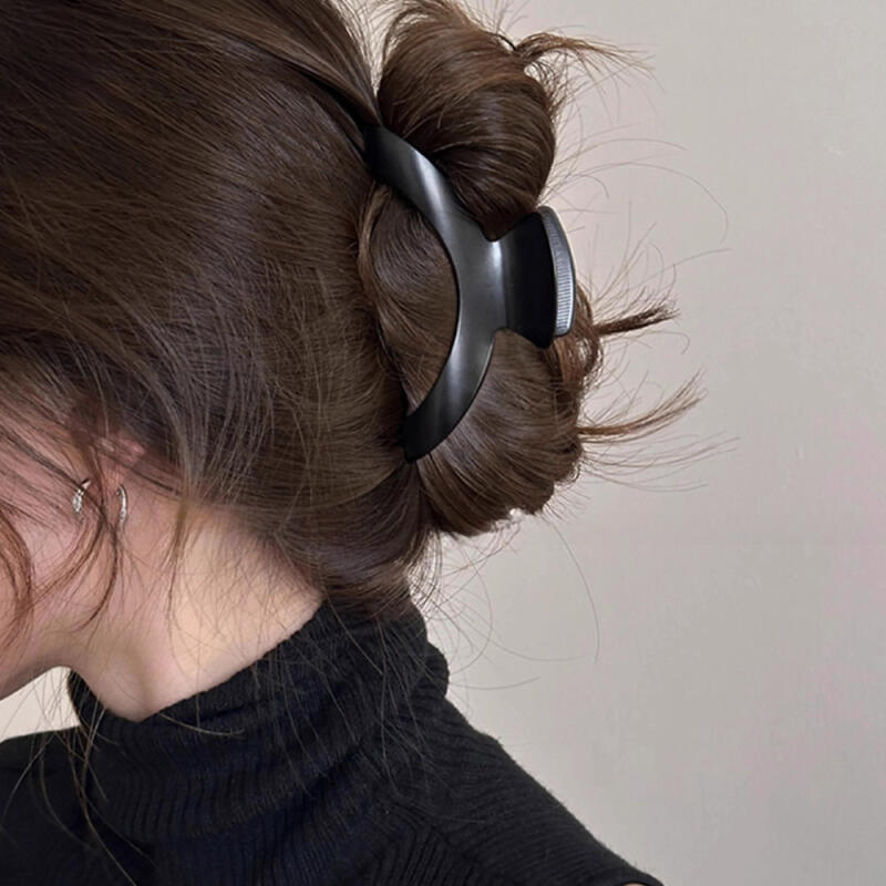 Glona Ollin Hair Black Gold Silver Hair Clip Hair Pin gold