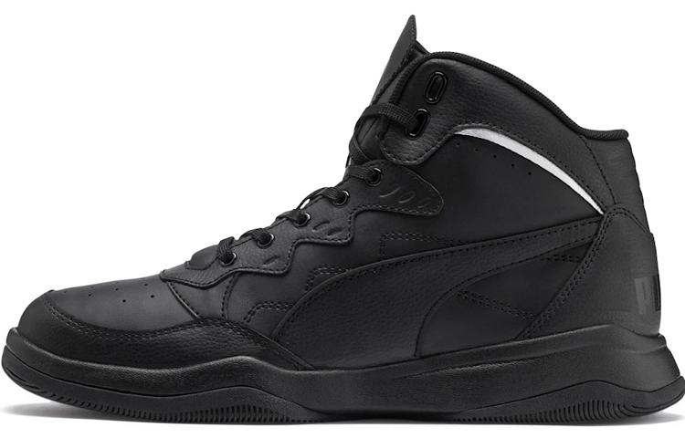 PUMA Rebound Playoff Black White 370546-02 39
