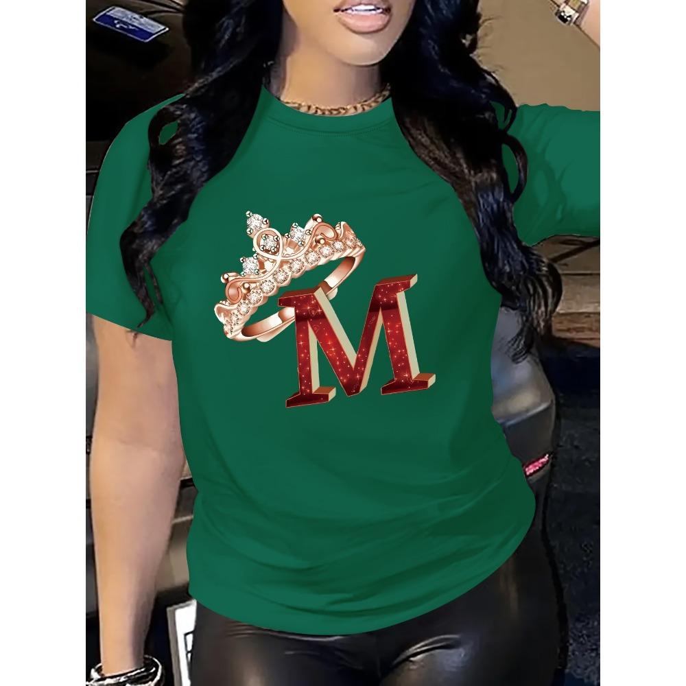 Carnival Women's Fashion T-Shirt Fashionable Letter Cartoon Print Women Round Neck Design In Vibrant Colors Urban Trendy Style