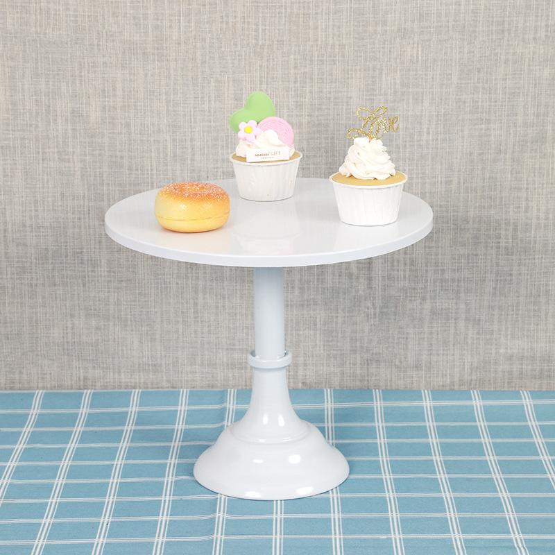 Stojan na dorty z tepaného železa Stojan na domácí párty Stojan na zákusky Svatební dekorace Podnos na narozeninový dort Podnos na odpolední čaj s ovocem