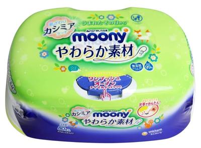80 Pieces of Moony Baby Wipes 80 Pieces of Moony Baby Wipes