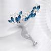 A Deer with You Brooch for Women: Simple and Versatile Crystal Deer Brooch with A Unique Design Sense
