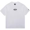 New Era Vacation Light Series Loose Logo Print Round Neck Short Sleeve T-Shirt Unisex Tops White 14341340